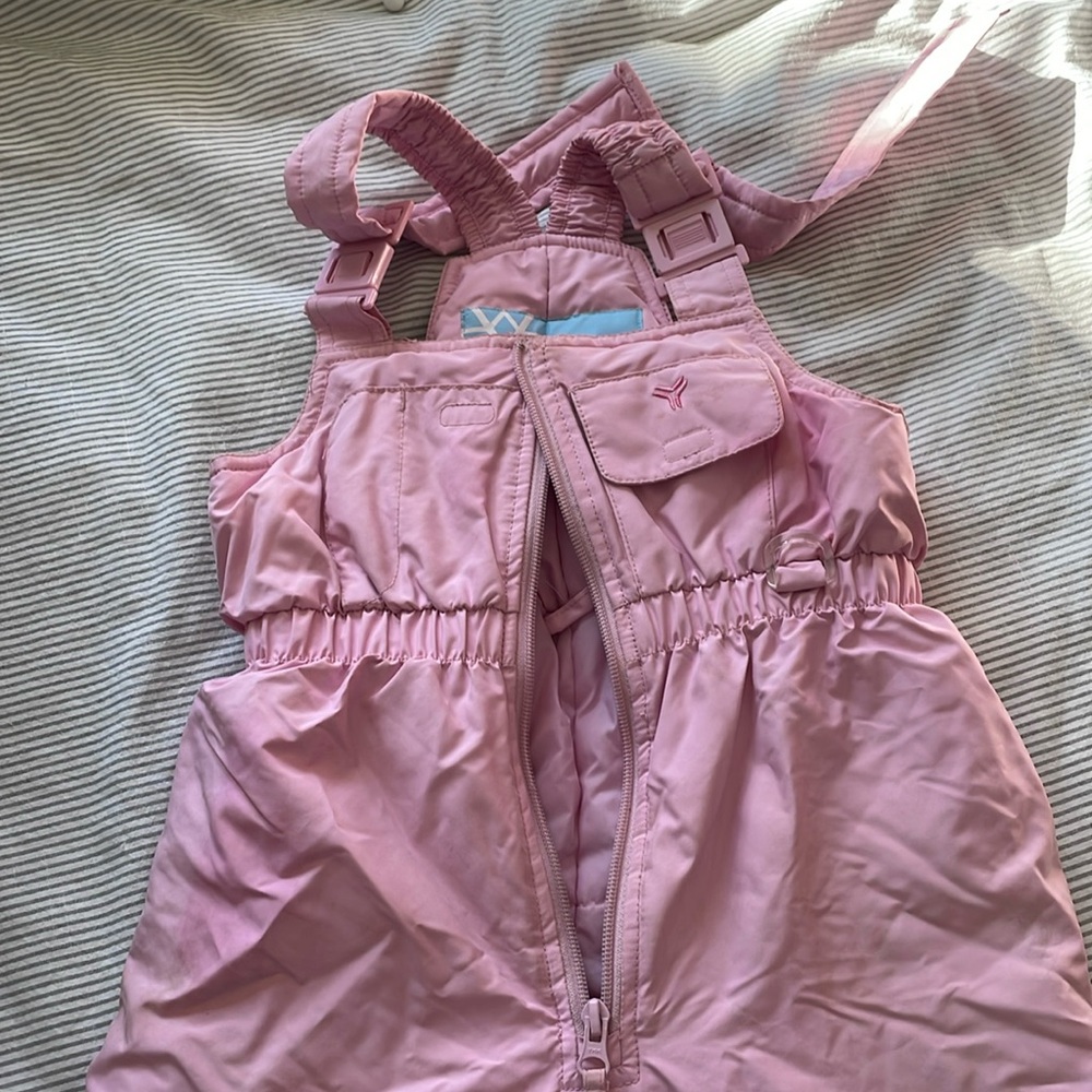 Bib snow pants - pink - 4